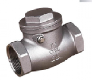 Van 1 Chiều inox ren (lá lật)