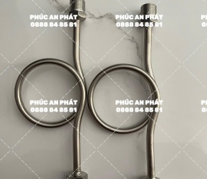 Xi phông inox - Ống cong ren inox (Siphon inox)